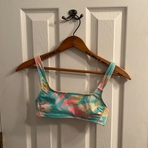 Tie-Dye Target Swimsuit